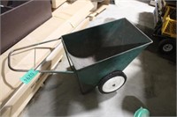 Metal Yard Cart w/ Solid Wheels