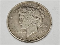 1922 Peace Silver Dollar Coin