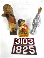 Indians/ House Numbers/ Pfeiffers Figurine