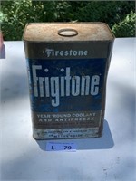 Vintage Firestone Antifreeze Can (full)