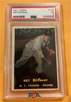 1957 Topps Art Ditmar Grade 3 Baseball Card