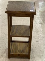 Sm. Square Plant Stand or Lamp Table