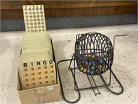Vintage Bingo Game w/ Cards