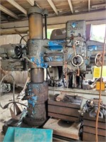 CARLTON 4'x 11" RADIAL ARM DRILL