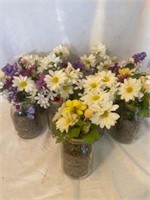 9 mason jar flowers