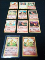 POKEMON CHARMANDER CARDS COLLECTION