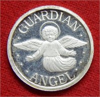 Guardian Angel Silver Round