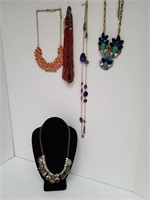 5 New Necklaces & 1 Set Earrings