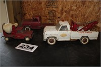 LOT (3) TONKA TRUCKS