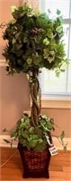 Decorative Artificial Tree in Basket