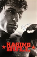 Raging Bull Robert De Niro Autograph Poster