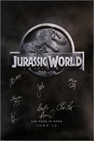 Jurassic World Chris Pratt Autograph Poster