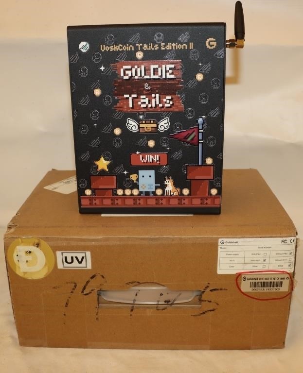 Goldshell Mini Doge II Miner Goldie and Tales