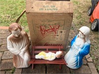 Nativity Blow Mold No. 1372