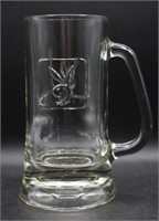 Vintage Playboy Beer Mug Stein Glass