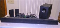 Vizeo Sound System w/Sound Bar;
