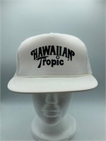 White Hawaiian Tropic Hat