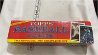 1988 official complete set Topps  baseball cards