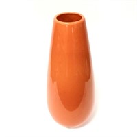 Haeger Orange Vase 12" Tall