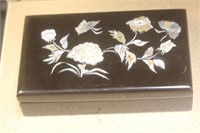 Mother of Pearl Lacquer Jewelry Box