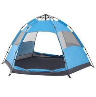 TE9642  Magshion 4 Person Camping Tent, Blue
