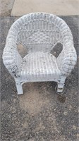Vintage Childs Wicker Chair
