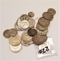 $9.85 Face in 90%-Mixed; 3 Peace Dollars