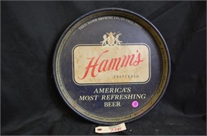 Hamm's Beer serving Tray 13" Metal