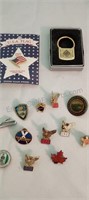 Combined Federal Campaign/Assorted Pins/Tie Tacks