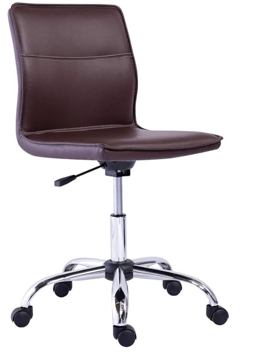 Amazon Basics Modern Armless Office Desk Chair