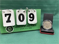 1922 - D  Silver Peace Dollar