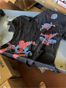 boys x large spiderman t shirt