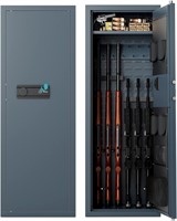 HIRAM Large Gun Safe for Home Rifle and Pistols