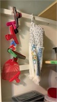 Plastic bag holder and chip clips