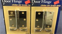 New Schlage 3in Door Hinges Square Anti-tarnish