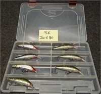 (7) Lucky Craft Jerk 80 Fishing Lures / Baits