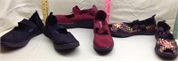 D3) LADIES SUMMER SHOES, LIKE NEW, 3 PAIRS, ALL