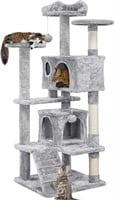 SEALED - Yaheetech 54in Multi-Level Cat Tree with
