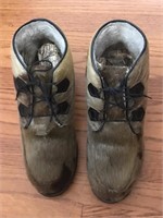 Vintage Capitol Seal Skin Snow boots