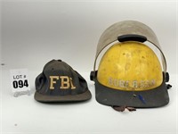 Kentucky Fire Service Training Helmet & FBI Hat