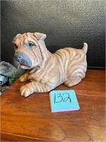 large dog statue