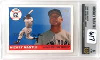 2008 Topps Mickey Mantle Graded 6 by Golden