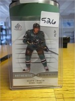 Matt Irwin 2013-14 Card 46/52