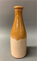 Two Toned Ginger Beer Stoneware Bottle