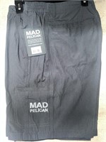 2 MAD PELICAN SHORTS BLACK LARGE RETAIL $79