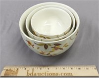 Hall Autumn Leaf Mixing Bowls