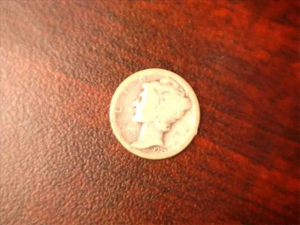 1925 S Mercury dime