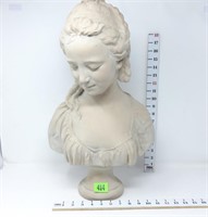 French Style Bust of a Young Lady - Signed