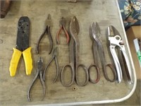 Tools - Misc. (8) - Snips, Side Cutters, Etc..
