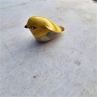 Yellow Ceramic Bird